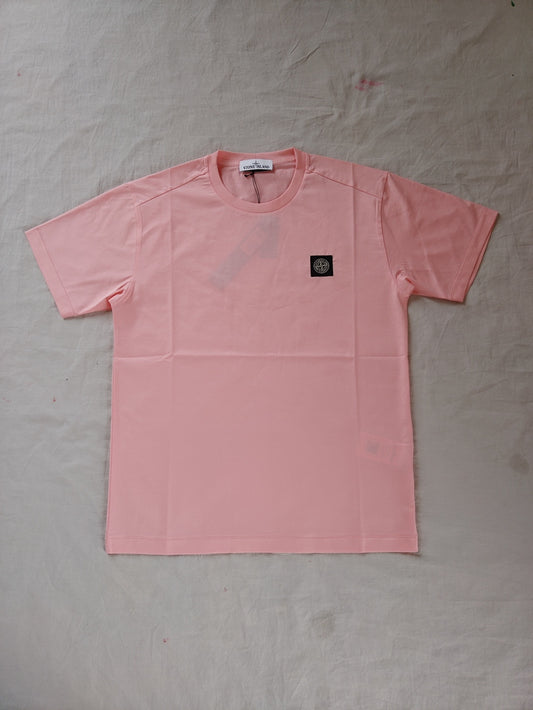 STONEY MERCERISED COTTON T-SHIRT